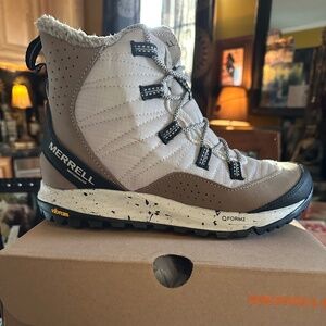 New Women's Antora Thermo Mid Zip Waterproof Boot Sneaker by Merrell